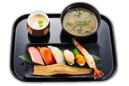 えび天うどん・茶碗蒸し・いなり２個セット 690円（税込）～, 乙女鯛炙りの塩ラーメン・茶碗蒸し・いなり２個セット 720円（税込）～, 9種の海鮮丼あおさの味噌汁セット 990円（税込）～, 贅沢大えび天丼あおさの味噌汁セット 990円（税込）～, まぐろづくし丼あおさの味噌汁セット 990円（税込）～, 贅沢うにいくら丼あおさの味噌汁セット 2,070円（税込）～, にぎり12貫人気ネタ尽くし・茶碗蒸し・あおさの味噌汁セット 1,220円（税込）～, かっぱの極み贅沢にぎり～秋の七貫～・茶碗蒸し・あおさの味噌汁セット 2,180円（税込）～, プレミアムプリン　360円（税込）～, 京わらび餅 110円（税込）～, ソフトドリンク 各種190円（税込）～