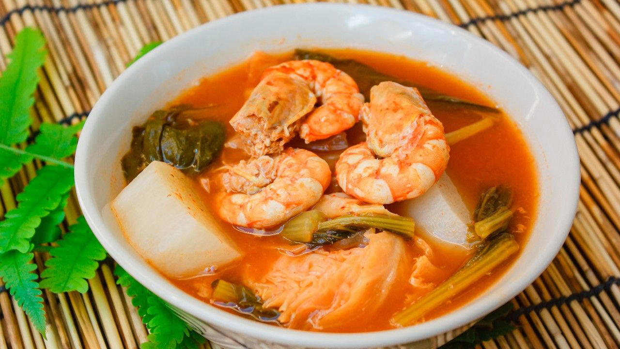 1. วิธีทำแกงส้มผักรวมกุ้งสด, 2. วิธีทำแกงส้มใต้, 3. วิธีแกงส้มมะละกอกุ้งสด, 4. วิธีทำแกงส้มชะอมกุ้ง, 5. วิธีทำแกงส้มมะรุมปลาช่อน