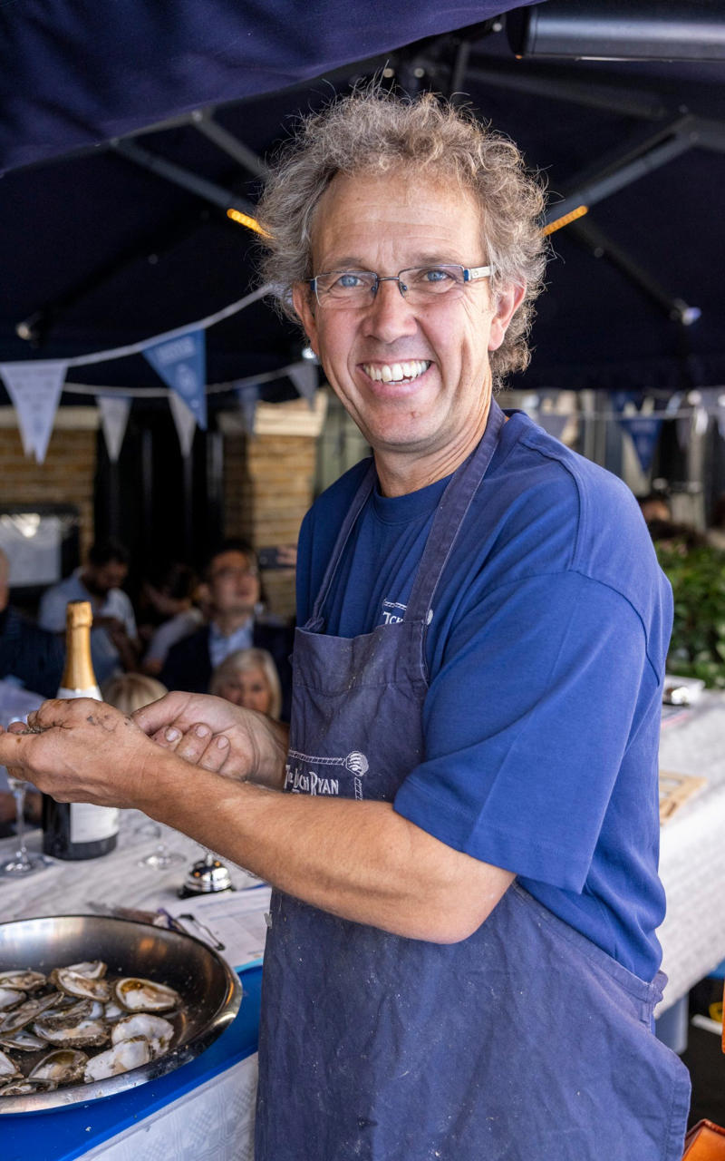 Myth 1: All oysters are created equal, Myth 2: Freshly shucked oysters must be swallowed whole, never chewed, Myth 3: Champagne is the only acceptable match for oysters, Myth 5: There’s no dignified way to eat oysters
