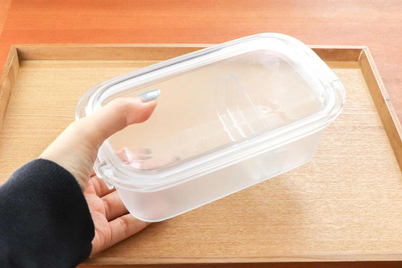 フタが特徴的なお弁当箱, のり弁を開けたときのガッカリが解消！, わざわざ「お弁当用」につくらなくてよくなった, パーツが外しやすいのも特徴
