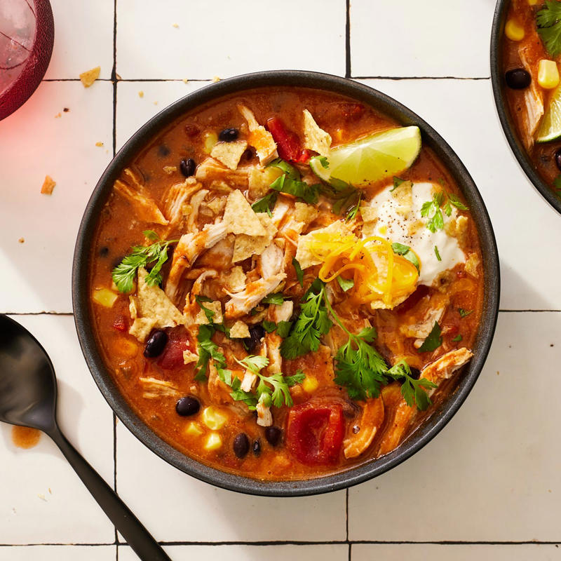 Slow-Cooker Chicken Alfredo, Brown Sugar BBQ Chicken, Crock-Pot Spaghetti, Slow-Cooker Beef Chili, Crock-Pot Chicken Noodle, Crock-Pot Mac &amp; Cheese, Crock-Pot Chicken &amp; Dumplings, Slow-Cooker Pizza, Crock-Pot Chicken Enchilada Soup, Crock-Pot Cheesy Chicken Broccoli Soup, Slow-Cooker Chicken Fajitas, Slow-Cooker Tuscan Chicken Meatballs With Gnocchi, Crock-Pot Garlicky Mashed Potatoes, Crock-Pot Potato Soup
