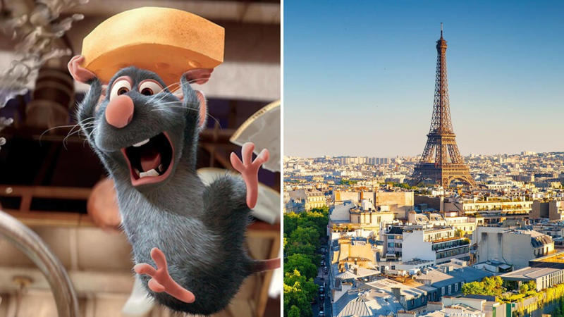 #1: Ratatouille (2007)—Paris, France #1: Ratatouille (2007)—Paris, France, #3: Frozen (2013)—Norwegian Fjords and Towns, #4: Brave (2012)—Scottish Highlands, #6: Howl’s Moving Castle (2004)—Colmar, France, and German Villages, #7: The Lion King (1994)—African Savanna, Kenya, #9: Coco (2017)—Oaxaca, Mexico, #10: Rango (2011)—Mojave Desert, California, #12: Big Hero 6 (2014)—San Fransokyo, #13: Up (2009)—Paradise Falls Inspired by Angel Falls, Venezuela, #15: Pocahontas (1995)—Great Smoky Mountains, USA, #16: Zootopia (2016)—Various Cities Around the World, #18: Beauty and the Beast (1991)—Villages in France, #19: Tangled (2010)—Bavaria, Germany, #21: Luca (2021)—Cinque Terre, Italy, #22: Aristocats (1970)—Paris, France, #24: The Secret of NIMH (1982)—American Farmlands