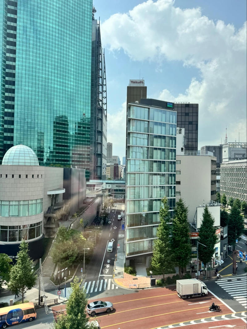 The view from my room overlooked Ginza.