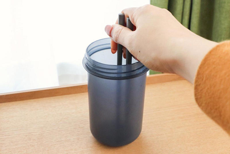 無印良品のカップタイプのお弁当箱, メイン料理にぴったりな450mL, サラダやデザートを持ち歩ける350mL, 便利な反面、注意点もあり！