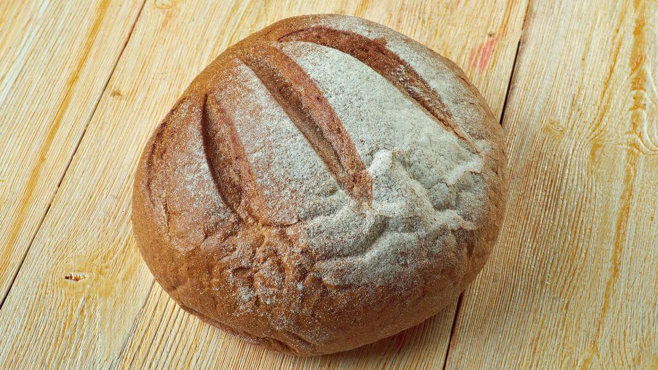 Bolani, Afghanistan, Lavash, Armenia, Damper bread, Australia, Luchi, Bangladesh, Pão de queijo, Brazil, Montreal bagels, Canada, Marraqueta, Chile, Shaobing, China, Pan Cubano, Cuba, Libba, Egypt, Pupusas, El Salvador, Injera, Ethiopia, Baguette, France, Khachapuri, Georgia, Pumpernickel, Germany, Pai bao, Hong Kong, Dökkt rúgbrauð, Iceland, Paratha, India, Roti gambang, Indonesia, Sangak, Iran, Soda bread, Ireland, Challah, Israel, Ciabatta, Italy, Bammy bread, Jamaica, Kare pan, Japan, Taboon bread, Jordan, Roti canai, Malaysia, Ħobż tal-Malti, Malta, Tortillas, Mexico, Khobz kesra, Morocco, Fry bread, Navajo Nation, Tijgerbrood, Netherlands, Rēwena parāoa, New Zealand, Lefse, Norway, Podplomyk, Poland, Broa de milho, Portugal, Karavai, Russia, Pane carasau, Sardinia, Proja, Serbia, Gyeran-ppang, South Korea, Appam, Sri Lanka, Kisra, Sudan and South Sudan, Limpa bread, Sweden, Balep korkun, Tibet, Simit, Turkey, Crumpets, United Kingdom, Biscuits, United States, Non, Uzbekistan, Arepa, Venezuela, Malawach, Yemen