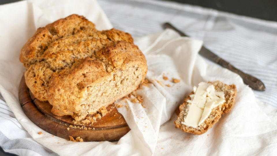 Bolani, Afghanistan, Lavash, Armenia, Damper bread, Australia, Luchi, Bangladesh, Pão de queijo, Brazil, Montreal bagels, Canada, Marraqueta, Chile, Shaobing, China, Pan Cubano, Cuba, Libba, Egypt, Pupusas, El Salvador, Injera, Ethiopia, Baguette, France, Khachapuri, Georgia, Pumpernickel, Germany, Pai bao, Hong Kong, Dökkt rúgbrauð, Iceland, Paratha, India, Roti gambang, Indonesia, Sangak, Iran, Soda bread, Ireland, Challah, Israel, Ciabatta, Italy, Bammy bread, Jamaica, Kare pan, Japan, Taboon bread, Jordan, Roti canai, Malaysia, Ħobż tal-Malti, Malta, Tortillas, Mexico, Khobz kesra, Morocco, Fry bread, Navajo Nation, Tijgerbrood, Netherlands, Rēwena parāoa, New Zealand, Lefse, Norway, Podplomyk, Poland, Broa de milho, Portugal, Karavai, Russia, Pane carasau, Sardinia, Proja, Serbia, Gyeran-ppang, South Korea, Appam, Sri Lanka, Kisra, Sudan and South Sudan, Limpa bread, Sweden, Balep korkun, Tibet, Simit, Turkey, Crumpets, United Kingdom, Biscuits, United States, Non, Uzbekistan, Arepa, Venezuela, Malawach, Yemen
