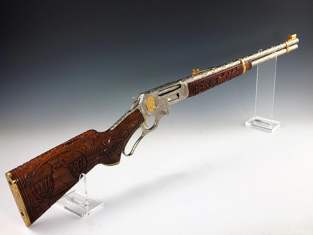 1. Winchester Model 70, 2. Remington Model 700, 3. Mauser 98, 4. Ruger No. 1, 5. Savage Model 110, 6. Weatherby Mark V, 7. Winchester Model 1894, 8. Marlin 336, 9. Mannlicher–Schönauer, 10. Browning BAR (Hunting Version), 11. Ruger M77, 12. Sako 85, 13. Browning A-Bolt, 14. CZ 550, 15. Winchester Model 70 Safari