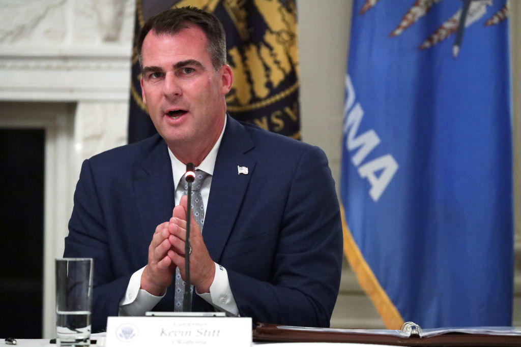 Oklahoma Gov. Kevin Stitt updates media after tornado, Governor Kevin Stitt speaks at White House roundtable, Secretary Sean Duffy speaks during cabinet meeting, Secretary Duffy announces Penn Station transformation project, Truck drivers on the road