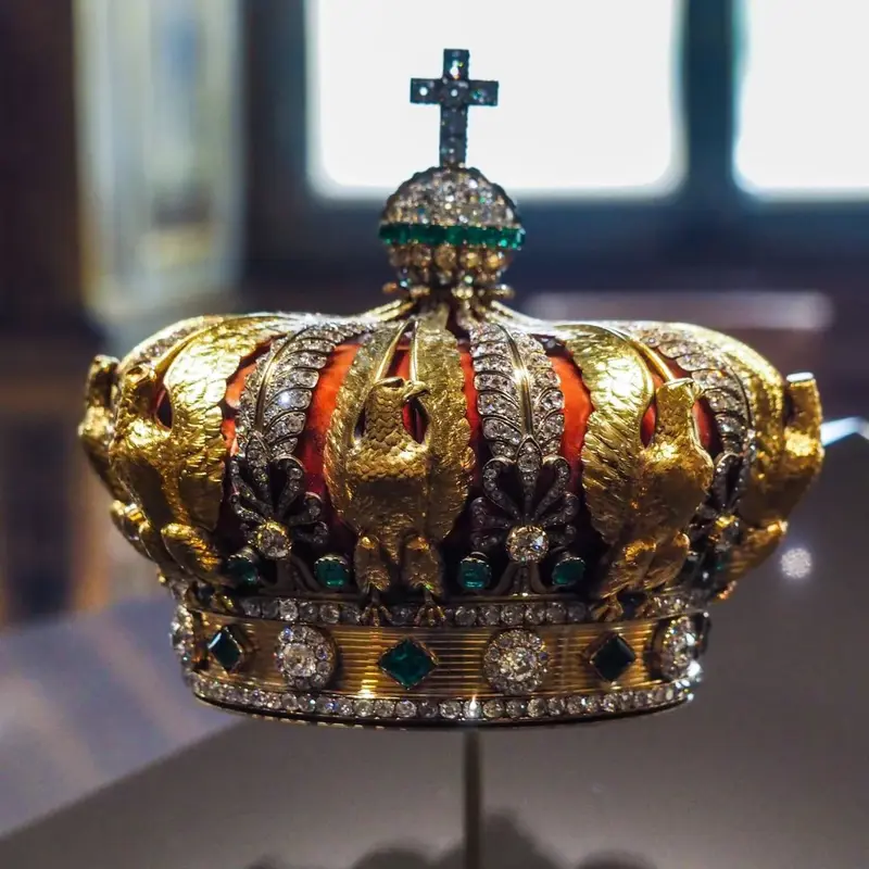 Every Crown Jewel Stolen From The Louvre: , The Crown of Empress Eugénie, The Diadem of Empress Eugénie, Empress Eugénie’s Diamond Bow Brooch , Empress Eugénie’s Reliquary Brooch, The Sapphire Parure: Tiara, Necklace and Earrings, Napoléon I’s Emerald Wedding Gift to Marie-Louise, Empress of France