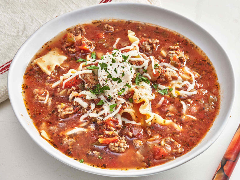 Quick and Easy Chicken Noodle Soup, Quick and Easy Vegetable Soup, Easy Cheeseburger Soup, Easy Tortellini Soup, Easy Mushroom Barley Soup, Easy Chinese Corn Soup, Easy Chickpea Soup, Easy Wonton Soup, Easy Slow Cooker Lasagna Soup, Six Can Chicken Tortilla Soup, Slow Cooker Vegetarian Minestrone, Easy Chicken Pot Pie Soup, Simple Tomato Soup, Easy Spinach Soup, Pasta Fazoolander, Hearty Italian Meatball Soup, More Inspiration