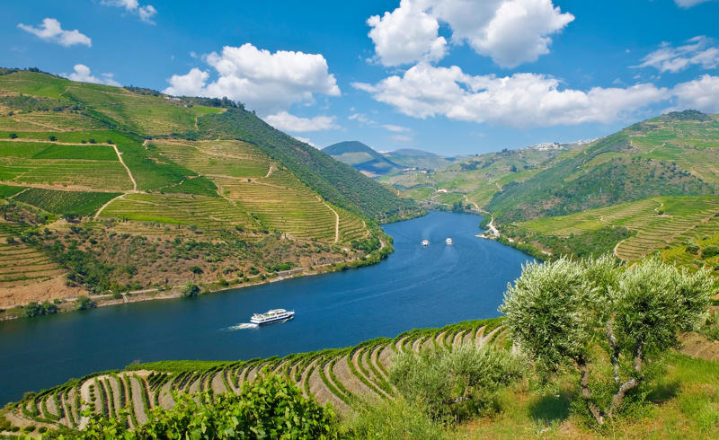 1. The Douro Valley, 2. Benagil Cave, the Algarve, 3. Vila Franca Islet, the Azores archipelago, 4. Furnas Lake, the Azores, 5. Fanal forest, Madeira, 6. Praia da Marinha, Faro district, Algarve, 7. Cabo de San Vicente headland, 8. Ria Formosa Natural Park, 9. Peneda Geres National Park