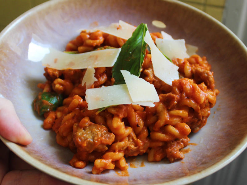 The final result was a comforting, unbelievably easy pasta dish that I'll make time and time again.