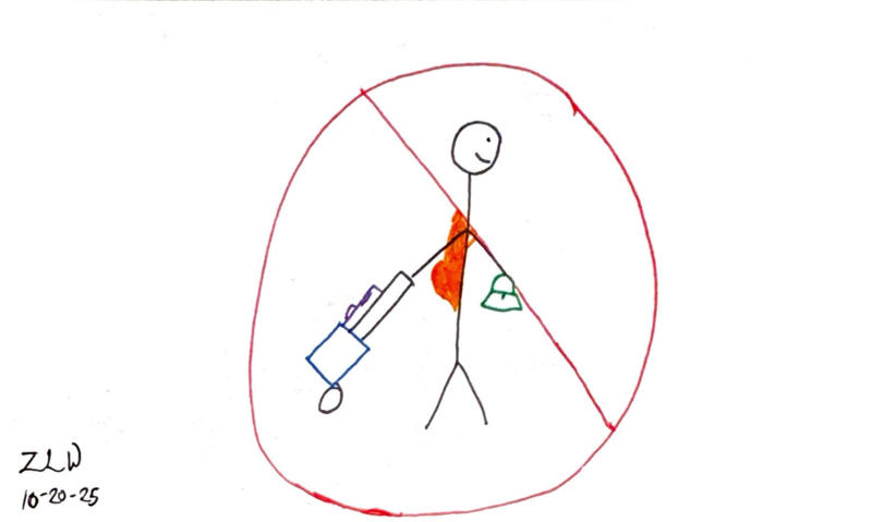 Follow the rules , Pack smart , Do what you’re told , Don't try to ‘hack’ it 