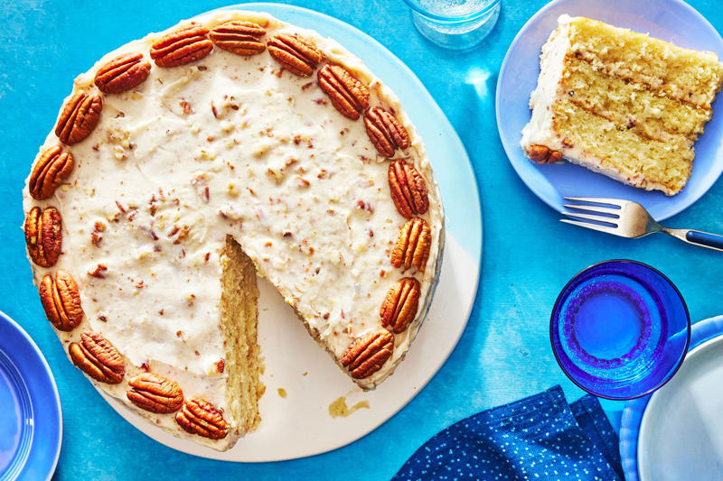 Coconut Cake, Peach Cobbler, Lane Cake, Sweet Potato PIe, Hummingbird Cake, Divinity, Italian Cream Cake, Key Lime Pie, Pecan Pie, Caramel Cake, Texas Sheet Cake, Bread Pudding, Buttermilk Pie, Pralines