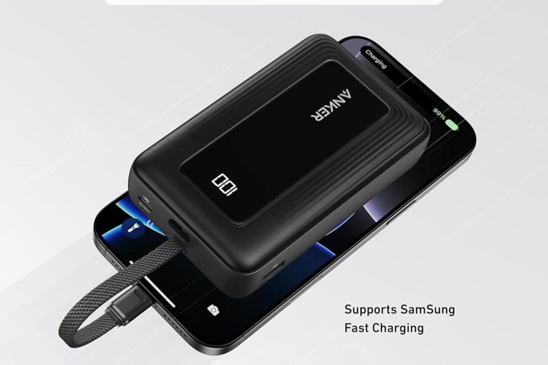 7. Solar Power Bank Hiking Boots, Backpacks, Flashlights, Power Banks, Sleeping Bags, Headlamps, First Aid Kits, Water Filters, Fire Starters