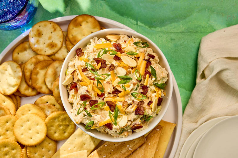 Arkansas Cheese Dip, Virginia Cocktail Crackers, Southern Cheese Puffs, Mississippi Little Smokies, Cheese-Bacon Crispies, Spicy Bisquick Sausage Balls, Tennessee Onion Dip, Neiman Marcus Dip, Ham Cheese Ball, Cheese Dreams