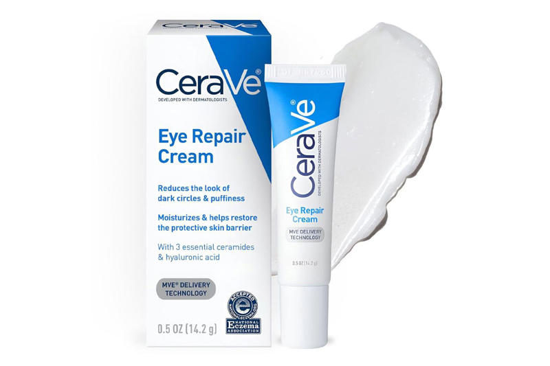 Best Anti-Aging Skin Care Finds Under , CeraVe Eye Repair Cream, The Ordinary Retinol 0.2% in Squalane, Good Molecules Super Peptide Serum, L'Oreal Paris Midnight Cream, Neutrogena Triple Age Repair Face Moisturizer with SPF 25, Eucerin Sensitive Mineral Sunscreen Lotion SPF 50 with Zinc Oxide, Quince 100% Mulberry Silk Pillowcase, Paula’s Choice Skin Perfecting 6% Mandelic Acid + 2% Lactic Acid Liquid Exfoliant, Advanced Clinicals Retinol Advanced Firming Cream, Olay Regenerist Micro-Sculpting Cream