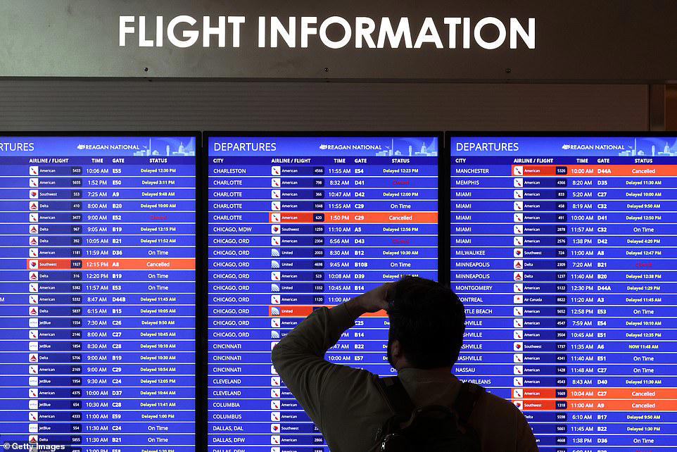 Travel chaos as major US airports hit by delays