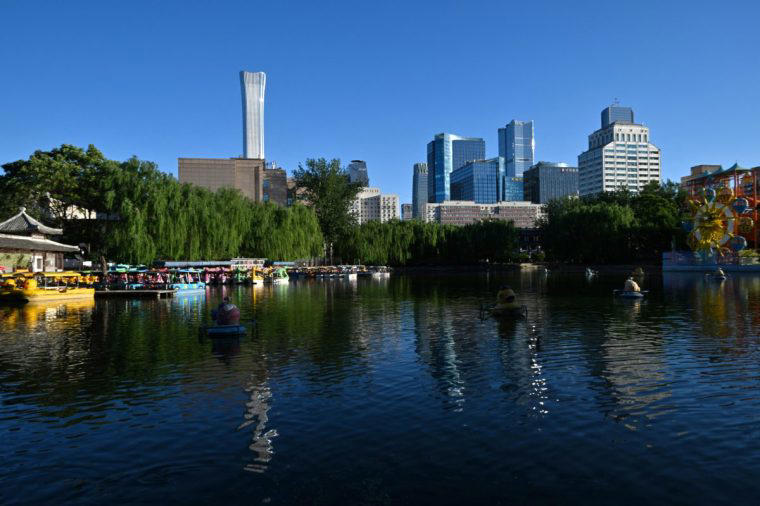 10) CITIC Tower, Beijing All taller than anything in the UK, 25) Willis Tower, Chicago, 24) Wuhan Tower, Wuhan, 23) The Exchange 106, Kuala Lumpur, 21) Zifeng Tower, Nanjing, 21) Suzhou IFS, Suzhou, 19 and 20) Petronas Twin Towers, Kuala Lumpur, 18) Changsha IFS Tower 1, Changsha, 17) Vincom Landmark 81, Ho Chi Minh City, 16) Lakhta Center, St. Petersburg, 15) Central Park Tower, New York City, 14) Wuhan Greenland Center, Wuhan, 13) International Commerce Centre, Hong Kong, 12) Shanghai World Financial Center, Shanghai, 11) TAIPEI 101, Taipei, 10) CITIC Tower, Beijing, 8) Tianjin CTF Finance Centre, Tianjin, 8) Guangzhou CTF Finance Centre, Guangzhou, 7) One World Trade Center, New York City, 6) Lotte World Tower, Seoul, 5) Ping An Finance Center, Shenzhen, 4) Makkah Royal Clock Tower, Mecca, 3) Shanghai Tower, Shanghai, 2) Merdeka 118, Kuala Lumpur, 1) Burj Khalifa, Dubai
