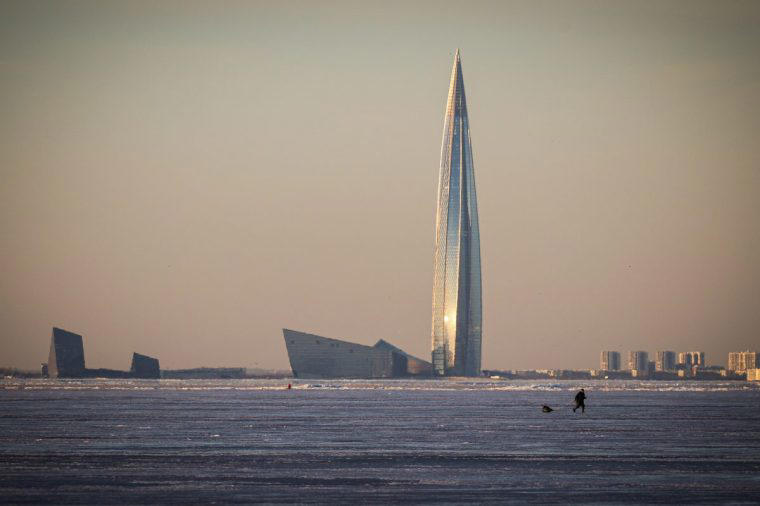 16) Lakhta Center, St. Petersburg All taller than anything in the UK, 25) Willis Tower, Chicago, 24) Wuhan Tower, Wuhan, 23) The Exchange 106, Kuala Lumpur, 21) Zifeng Tower, Nanjing, 21) Suzhou IFS, Suzhou, 19 and 20) Petronas Twin Towers, Kuala Lumpur, 18) Changsha IFS Tower 1, Changsha, 17) Vincom Landmark 81, Ho Chi Minh City, 16) Lakhta Center, St. Petersburg, 15) Central Park Tower, New York City, 14) Wuhan Greenland Center, Wuhan, 13) International Commerce Centre, Hong Kong, 12) Shanghai World Financial Center, Shanghai, 11) TAIPEI 101, Taipei, 10) CITIC Tower, Beijing, 8) Tianjin CTF Finance Centre, Tianjin, 8) Guangzhou CTF Finance Centre, Guangzhou, 7) One World Trade Center, New York City, 6) Lotte World Tower, Seoul, 5) Ping An Finance Center, Shenzhen, 4) Makkah Royal Clock Tower, Mecca, 3) Shanghai Tower, Shanghai, 2) Merdeka 118, Kuala Lumpur, 1) Burj Khalifa, Dubai