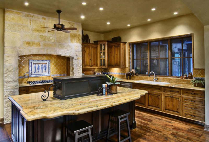 Windsor Counter Stools, Oversize Cabinet Hardware, Distressed Cabinets , Granite Countertops , Crammed Cabinetry, Toasters on the Counter, Magnet-Packed Fridge, Too Much Open Shelving, Word Art, All-White Appliances, Glass Mosaic Tiles, Too Much Clutter, Awkward Light Fixtures, Honey Oak Cabinets, Too Much Rustic Texture, Tuscan-Style Kitchens