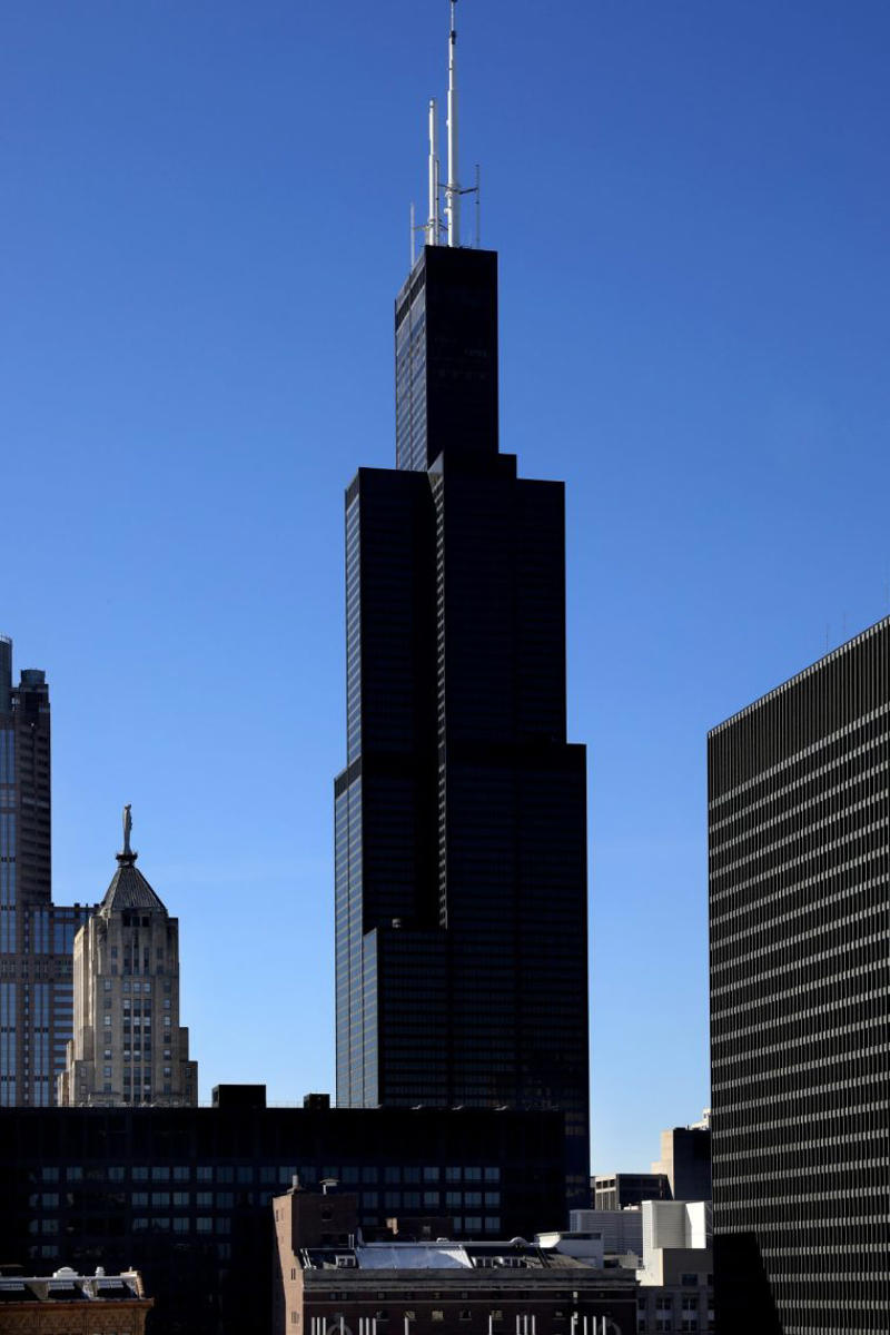 25) Willis Tower, Chicago All taller than anything in the UK, 25) Willis Tower, Chicago, 24) Wuhan Tower, Wuhan, 23) The Exchange 106, Kuala Lumpur, 21) Zifeng Tower, Nanjing, 21) Suzhou IFS, Suzhou, 19 and 20) Petronas Twin Towers, Kuala Lumpur, 18) Changsha IFS Tower 1, Changsha, 17) Vincom Landmark 81, Ho Chi Minh City, 16) Lakhta Center, St. Petersburg, 15) Central Park Tower, New York City, 14) Wuhan Greenland Center, Wuhan, 13) International Commerce Centre, Hong Kong, 12) Shanghai World Financial Center, Shanghai, 11) TAIPEI 101, Taipei, 10) CITIC Tower, Beijing, 8) Tianjin CTF Finance Centre, Tianjin, 8) Guangzhou CTF Finance Centre, Guangzhou, 7) One World Trade Center, New York City, 6) Lotte World Tower, Seoul, 5) Ping An Finance Center, Shenzhen, 4) Makkah Royal Clock Tower, Mecca, 3) Shanghai Tower, Shanghai, 2) Merdeka 118, Kuala Lumpur, 1) Burj Khalifa, Dubai
