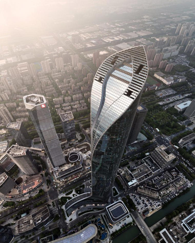 21) Suzhou IFS, Suzhou All taller than anything in the UK, 25) Willis Tower, Chicago, 24) Wuhan Tower, Wuhan, 23) The Exchange 106, Kuala Lumpur, 21) Zifeng Tower, Nanjing, 21) Suzhou IFS, Suzhou, 19 and 20) Petronas Twin Towers, Kuala Lumpur, 18) Changsha IFS Tower 1, Changsha, 17) Vincom Landmark 81, Ho Chi Minh City, 16) Lakhta Center, St. Petersburg, 15) Central Park Tower, New York City, 14) Wuhan Greenland Center, Wuhan, 13) International Commerce Centre, Hong Kong, 12) Shanghai World Financial Center, Shanghai, 11) TAIPEI 101, Taipei, 10) CITIC Tower, Beijing, 8) Tianjin CTF Finance Centre, Tianjin, 8) Guangzhou CTF Finance Centre, Guangzhou, 7) One World Trade Center, New York City, 6) Lotte World Tower, Seoul, 5) Ping An Finance Center, Shenzhen, 4) Makkah Royal Clock Tower, Mecca, 3) Shanghai Tower, Shanghai, 2) Merdeka 118, Kuala Lumpur, 1) Burj Khalifa, Dubai