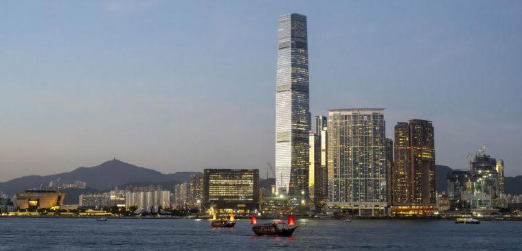13) International Commerce Centre, Hong Kong All taller than anything in the UK, 25) Willis Tower, Chicago, 24) Wuhan Tower, Wuhan, 23) The Exchange 106, Kuala Lumpur, 21) Zifeng Tower, Nanjing, 21) Suzhou IFS, Suzhou, 19 and 20) Petronas Twin Towers, Kuala Lumpur, 18) Changsha IFS Tower 1, Changsha, 17) Vincom Landmark 81, Ho Chi Minh City, 16) Lakhta Center, St. Petersburg, 15) Central Park Tower, New York City, 14) Wuhan Greenland Center, Wuhan, 13) International Commerce Centre, Hong Kong, 12) Shanghai World Financial Center, Shanghai, 11) TAIPEI 101, Taipei, 10) CITIC Tower, Beijing, 8) Tianjin CTF Finance Centre, Tianjin, 8) Guangzhou CTF Finance Centre, Guangzhou, 7) One World Trade Center, New York City, 6) Lotte World Tower, Seoul, 5) Ping An Finance Center, Shenzhen, 4) Makkah Royal Clock Tower, Mecca, 3) Shanghai Tower, Shanghai, 2) Merdeka 118, Kuala Lumpur, 1) Burj Khalifa, Dubai