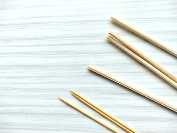 尖ったごみ、どう捨てていますか？, 使用済みの油の容器を活用する方法, 実際に試してみた, 尖ったモノのゴミ出しが簡単に