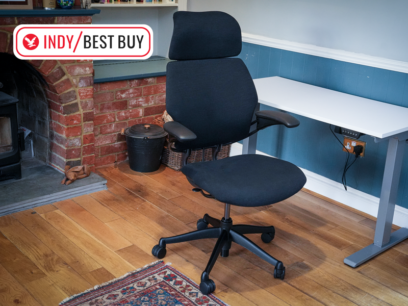 The best ergonomic office chairs for 2026 are: , How I tested, Humanscale freedom chair, Habitat Ezra office chair, Herman Miller aeron, Flexispot C7 morpher, Hinomi H2 pro, Sihoo doro C300, Your questions about ergonomic office chairs answered, What is the best ergonomic office chair?, How I tested ergonomic office chairs, Setting up your office chair to avoid back pain, How adjustable should my office chair be? , How to protect your carpet from office chairs, How to clean an ergonomic chair, Why you can trust IndyBest reviews , Meet the expert