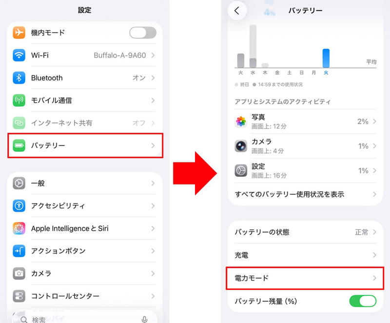 着信スクリーニング機能を有効にする手順, メッセージのスクリーニングを有効にする手順, ビジュアルインテリジェンスの使い方（写真）, ビジュアルインテリジェンスの使い方（スクショ）, 適応型電力制御をオンにする手順, バッテリー充電の最適化をオンにする手順
