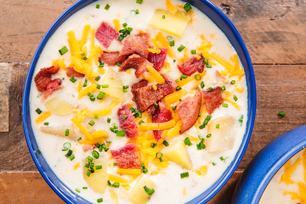 Slow-Cooker Chicken Alfredo, Brown Sugar BBQ Chicken, Crock-Pot Spaghetti, Slow-Cooker Beef Chili, Crock-Pot Chicken Noodle, Crock-Pot Mac &amp; Cheese, Crock-Pot Chicken &amp; Dumplings, Slow-Cooker Pizza, Crock-Pot Chicken Enchilada Soup, Crock-Pot Cheesy Chicken Broccoli Soup, Slow-Cooker Chicken Fajitas, Slow-Cooker Tuscan Chicken Meatballs With Gnocchi, Crock-Pot Garlicky Mashed Potatoes, Crock-Pot Potato Soup