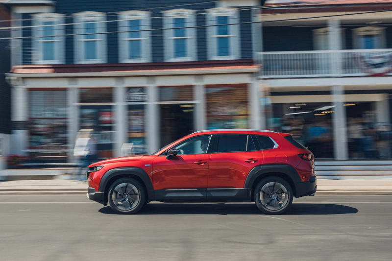 Four for the Road, 4th Place: Subaru Forester, 3rd Place: Mazda CX-50 Hybrid , 2nd Place: Toyota RAV4 Hybrid, 1st Place: Honda CR-V Hybrid