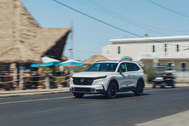 Four for the Road, 4th Place: Subaru Forester, 3rd Place: Mazda CX-50 Hybrid , 2nd Place: Toyota RAV4 Hybrid, 1st Place: Honda CR-V Hybrid
