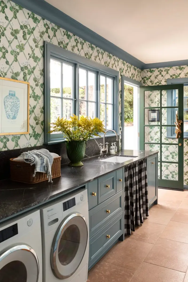 Why sink skirts are trending again, A softer alternative to cabinetry, How to make the trend feel modern, Where sink skirts work best