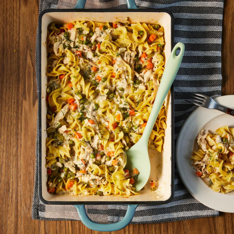 Pesto Pasta with Peas &amp; Tomatoes, Spaghetti with Mushrooms, Spinach &amp; Ricotta, 20-Minute Black Bean Soup, Creamy Lemon-Dill Chicken &amp; Rice Casserole, Saag Aloo Matar, White Bean Enchilada Skillet, Creamy Honey-Mustard Chicken Casserole, Sick Day Chicken Noodle Soup, Chicken-Potpie Twice-Baked Potatoes, Spinach &amp; Artichoke Spaghetti Squash Nests, General Tso’s Cauliflower, Cheesy Chicken &amp; White Bean Skillet, Skillet Salmon with Orzo &amp; Green Pea Pesto, Skillet Curry Chickpea Potpie, Creamy Chicken, Corn &amp; Poblano Skillet Casserole, Creamy Pesto Shrimp with Gnocchi &amp; Peas, Sheet-Pan Teriyaki Salmon with Green Beans, Spinach, Feta &amp; Artichoke Tater Tot Casserole, Slow-Cooker Marry Me Chicken with Barley, Slow-Cooker Sun-Dried Tomato &amp; Spinach Pasta Bake, Spinach &amp; Artichoke Dip Soup, Creamy Lemon-Dill Rotisserie Chicken Noodle Casserole, Easy Tofu Curry, Vegetable Lasagna with White Sauce, Creamy Chicken Pasta with Brussels Sprouts &amp; Artichokes, 20-Minute White Bean Soup, Eat-the-Rainbow Vegetable Soup