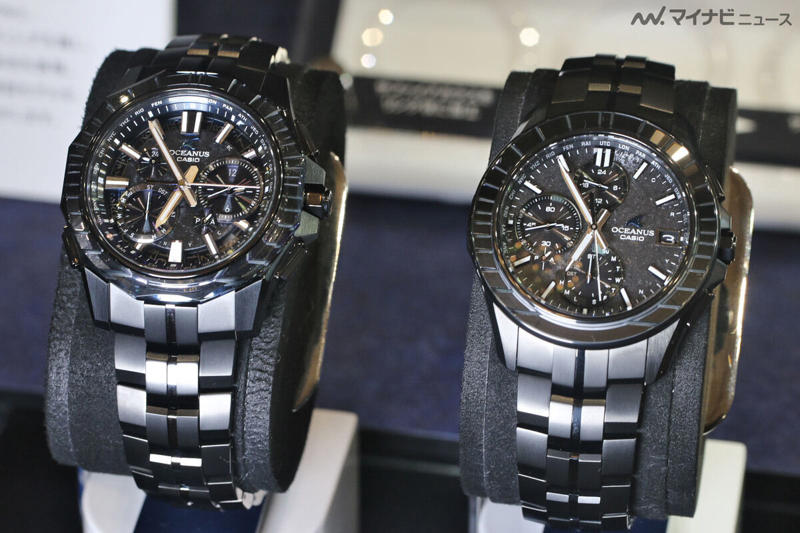 衝撃的な小型化に「カシオミニ」の精神が宿る「G-SHOCK Nano」, 江戸切子のOCEANUS Manta最新モデル「OCW-S7000CN-1AJF」, ガリウム使用のタフソーラーで発電する江戸切子のOCEANUS Manta「OCW-SG1000CN-1AJR」, 奥田民生氏全面監修のコラボレーションモデル「OCW-S7000TS-1AJR」