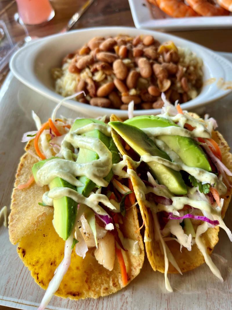 An easy, breezy, casual feel, A seafood-heavy menu with Mexican flair, A flight-filled happy hour, Bonita Fish Company, The Whale
