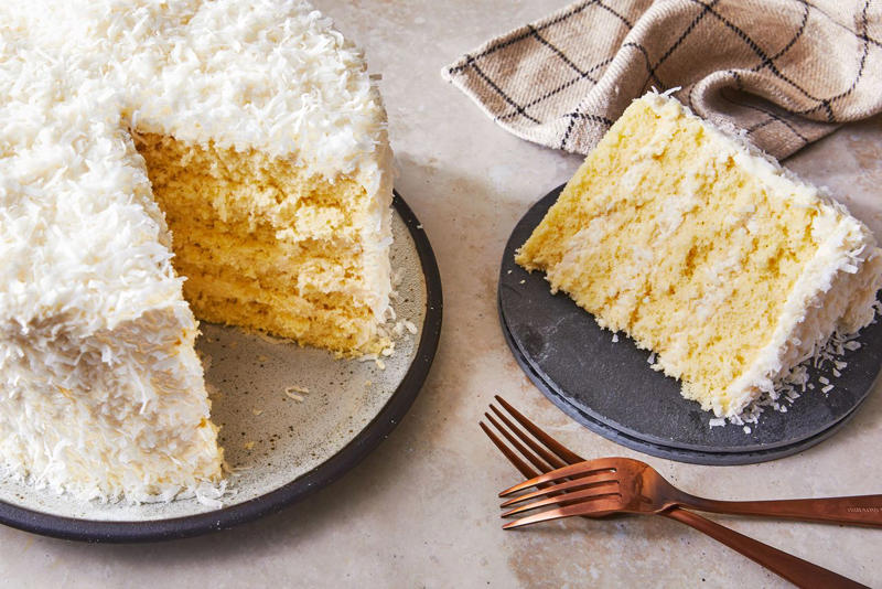 Coconut Chiffon Cake, Dr Pepper Texas Sheet Cake Recipe, The Lane Cake, Chocolate Mayonnaise Cake, Coca-Cola Cake, Lemon-Cheese Layer Cake, Louisiana Stranger Cake, Ocracoke Fig Jam Cake with Buttermilk Glaze, Mahogany Cake, Classic Coconut Cake, Old-Fashioned Caramel Cake, Old-Fashioned Buttermilk Cake