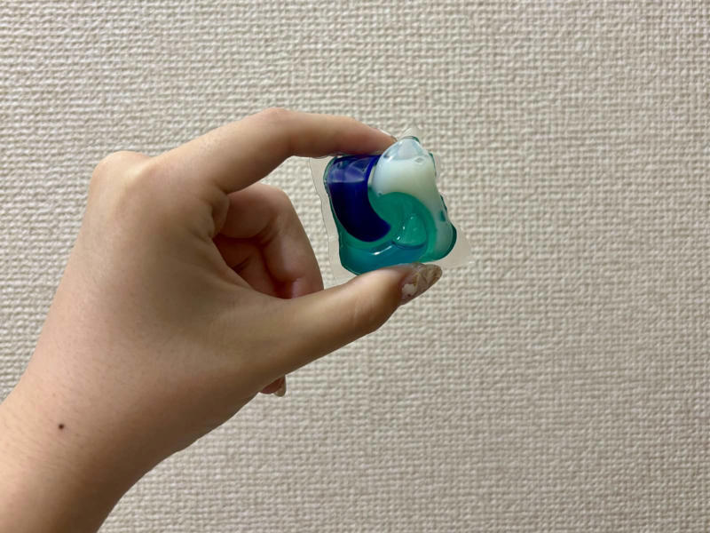 ジェルボールとは？, 水溶性フィルムは冬に弱い？, ジェルボールは…「先入れ」！, ジェルボール先入れのメリット, 実はパッケージにも表示が！, ジェルボールをより効果的に使いましょう