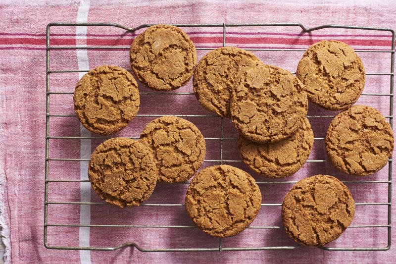 Pecan Tassies, Brown Butter Snickerdoodles, Pumpkin Spice Cookies, Pecan Pie Bars, Pecan Snowball Cookies, Gingersnap Cookies, Cinnamon Roll Cookies, Peanut Butter Kiss Cookies, Chewy Apple-Cran-Oatmeal Cookies, Fudgy Flourless Chocolate-Pecan Cookies, Cherry Winks, Easy Peanut Butter Cookies, Chewy Molasses Cookies, Magic Cookie Bars, Pecan Pralines, Brown Butter Chocolate Chip Cookies, No-Bake Peanut Butter Bars, Cranberry-Orange Butter Cookies, Brownie Cookies, Seven-Layer Cookies, Persimmon Cookies, Peanut Butter Cornflake Cookies, No-Bake Fudgy Toffee Bars, Molasses Crinkles, Chocolate Cool Whip Cookies