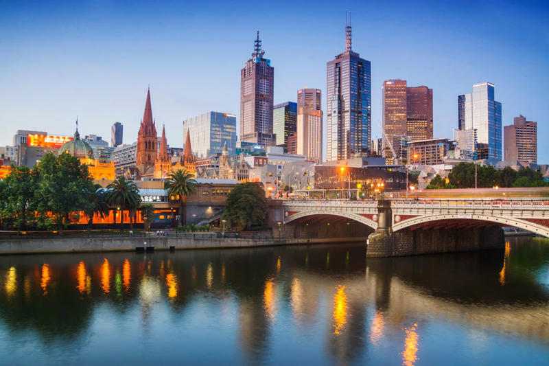1. Buenos Aires, Argentina, 2. Barbados, 3. Tenerife, Spain, 4. Dubai, UAE, 5. Ho Chi Minh City, Vietnam, 6. Melbourne, Australia