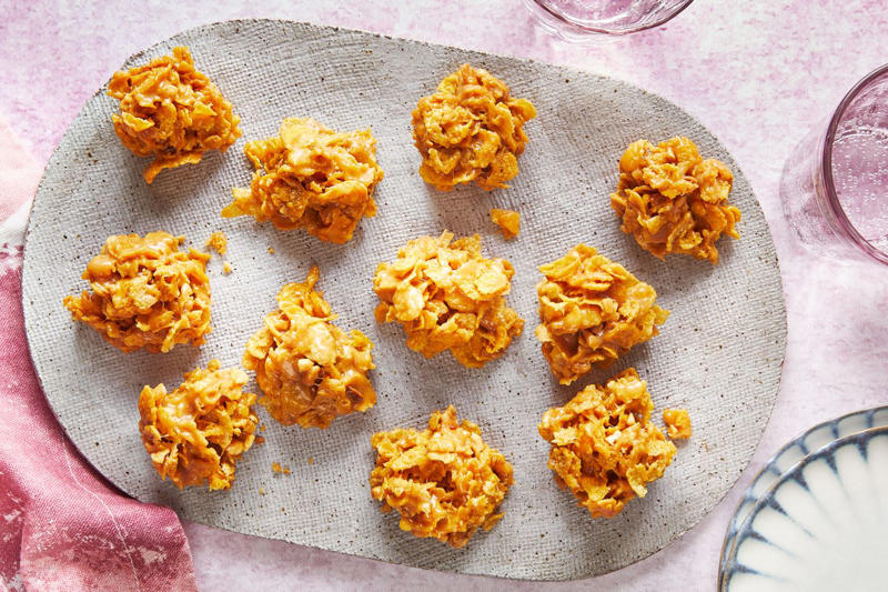Pecan Tassies, Brown Butter Snickerdoodles, Pumpkin Spice Cookies, Pecan Pie Bars, Pecan Snowball Cookies, Gingersnap Cookies, Cinnamon Roll Cookies, Peanut Butter Kiss Cookies, Chewy Apple-Cran-Oatmeal Cookies, Fudgy Flourless Chocolate-Pecan Cookies, Cherry Winks, Easy Peanut Butter Cookies, Chewy Molasses Cookies, Magic Cookie Bars, Pecan Pralines, Brown Butter Chocolate Chip Cookies, No-Bake Peanut Butter Bars, Cranberry-Orange Butter Cookies, Brownie Cookies, Seven-Layer Cookies, Persimmon Cookies, Peanut Butter Cornflake Cookies, No-Bake Fudgy Toffee Bars, Molasses Crinkles, Chocolate Cool Whip Cookies