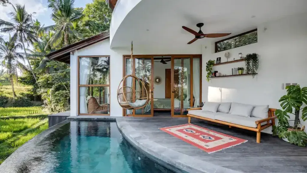 GT’s top Bali Airbnb stays, Best Airbnbs in Bali for couples:, Best Airbnb in Bali for families and large groups:, Best Airbnb in Bali for ocean views:, More beautiful, luxe Bali Airbnbs:, Best Airbnb in Bali for a peaceful retreat:, Most Instagrammable Airbnbs in bali:, Best Airbnb villa in Seminyak, Read more: