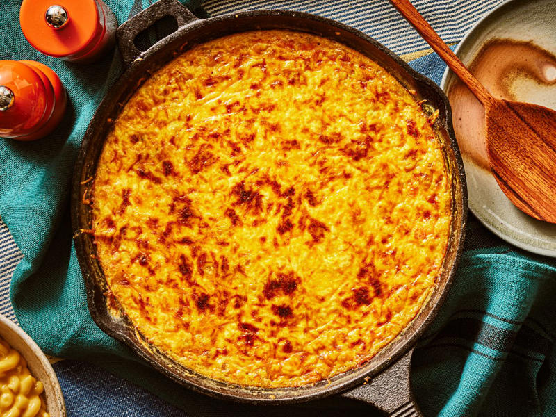 Sweet and Savory Corn Casserole, Tater Tot Casserole (Hotdish), Cheesy Sausage Breakfast Casserole, Polish Cabbage, Potato, and Bacon Casserole, Hasselback Potato Gratin, Make-Ahead French Toast Casserole, The Ultimate Homemade Green Bean Casserole, French Onion Strata (Savory Bread Pudding)