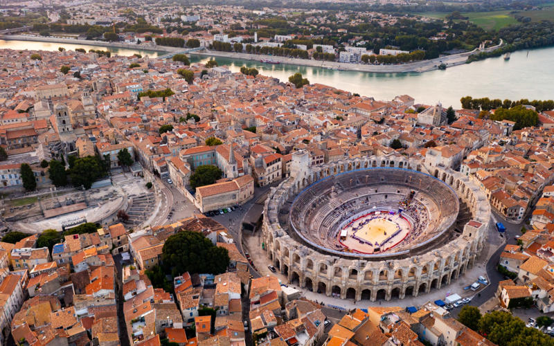 50. Tower of Hercules, Spain, 49. Felix Romuliana, Serbia, 48. Capidava, Romania, 47. Garni Temple, Armenia, 46. The Walls of Lugo, Spain, 45. Temple of Évora, Portugal, 44. The Basilica Cistern, Turkey, 43. Theatre of Philippopolis, Bulgaria, 42. Butrint, Albania, 41. Paphos Archaeological Park, Cyprus, 40. The Antonine Wall, UK, 39. The Temple of Jupiter, Damascus, Syria, 38. The Theatre of Vienne, France, 37. Kom el-Dikka, Egypt, 36. Palmyra, Syria, 35. Ostia Antica, Italy, 34. Arena of Nîmes, France, 33. Arles Amphitheatre, France, 32. Roman Carthage, Tunisia, 31. Antium, Italy, 30. Sabratha, Libya, 29. Djémila, Algeria, 28. Verona Arena, Italy, 27. Amphitheatre of El Jem, Tunisia, 26. Aqueduct of Segovia, Spain, 25. Pula Amphitheatre, Croatia, 24. Villa Adriana, Italy, 23. Tarraco, Spain, 22. Herculaneum, Italy, 21. Jerash, Jordan, 20. Aula Palatina, Germany, 19. Volubilis, Morocco, 18. Theatre of Aspendos, Turkey, 17. Theatre of Bosra, Syria, 16. Temple of Bacchus at Baalbek, Lebanon, 15. Hadrian’s Library and The Odeon of Herodes Atticus, Greece, 14. Caesarea Maritima, Israel, 13. Leptis Magna, Libya, 12. Timgad, Algeria, 11. The Roman Baths, UK, 10. Pont du Gard, France, 9. The Baths of Caracalla/The Circus Maximus, Italy, 8. Augusta Emerita, Spain, 7. The Library of Celsus, Turkey, 6. Theatre of Orange, France, 5. The Pantheon, Italy, 4. The Palace of Diocletian, Croatia, 3. Hadrian’s Wall, UK, 2. The Roman Forum/The Colosseum, Italy, 1. Pompeii, Italy