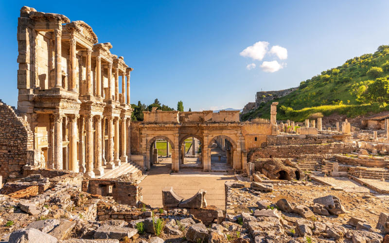 50. Tower of Hercules, Spain, 49. Felix Romuliana, Serbia, 48. Capidava, Romania, 47. Garni Temple, Armenia, 46. The Walls of Lugo, Spain, 45. Temple of Évora, Portugal, 44. The Basilica Cistern, Turkey, 43. Theatre of Philippopolis, Bulgaria, 42. Butrint, Albania, 41. Paphos Archaeological Park, Cyprus, 40. The Antonine Wall, UK, 39. The Temple of Jupiter, Damascus, Syria, 38. The Theatre of Vienne, France, 37. Kom el-Dikka, Egypt, 36. Palmyra, Syria, 35. Ostia Antica, Italy, 34. Arena of Nîmes, France, 33. Arles Amphitheatre, France, 32. Roman Carthage, Tunisia, 31. Antium, Italy, 30. Sabratha, Libya, 29. Djémila, Algeria, 28. Verona Arena, Italy, 27. Amphitheatre of El Jem, Tunisia, 26. Aqueduct of Segovia, Spain, 25. Pula Amphitheatre, Croatia, 24. Villa Adriana, Italy, 23. Tarraco, Spain, 22. Herculaneum, Italy, 21. Jerash, Jordan, 20. Aula Palatina, Germany, 19. Volubilis, Morocco, 18. Theatre of Aspendos, Turkey, 17. Theatre of Bosra, Syria, 16. Temple of Bacchus at Baalbek, Lebanon, 15. Hadrian’s Library and The Odeon of Herodes Atticus, Greece, 14. Caesarea Maritima, Israel, 13. Leptis Magna, Libya, 12. Timgad, Algeria, 11. The Roman Baths, UK, 10. Pont du Gard, France, 9. The Baths of Caracalla/The Circus Maximus, Italy, 8. Augusta Emerita, Spain, 7. The Library of Celsus, Turkey, 6. Theatre of Orange, France, 5. The Pantheon, Italy, 4. The Palace of Diocletian, Croatia, 3. Hadrian’s Wall, UK, 2. The Roman Forum/The Colosseum, Italy, 1. Pompeii, Italy