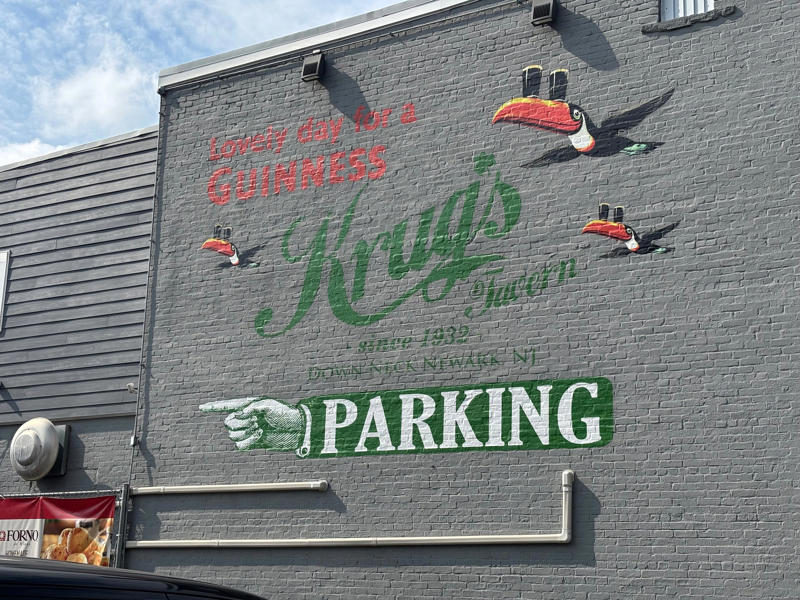 Blue 42, Elmwood Park, Tavern on the Rocks, Rockaway, Tierney's Tavern, Montclair, Great Notch Inn, Woodland Park, Krug's Tavern, Newark, Old Canal Inn, Nutley
