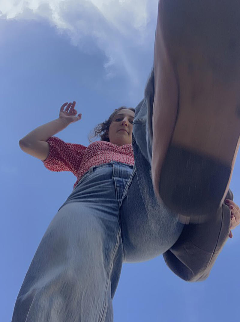 The self-timer method - 4/5, Live Photos - 3/5, Flip the camera around - 4/5, Jump over the phone - 1/5, 0.5 mode - 3/5, Turn the camera upside down - 4/5, Screenshot videos - 5/5, 'Pretend to grab the camera' selfie - 3/5, Just ask - 4/5 (although depends on who you ask)