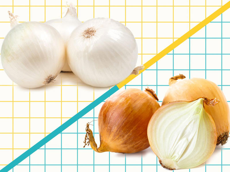 What Is the Difference Between Yellow and White Onions?, What Are the Best Uses for Yellow vs. White Onions?, Can You Substitute Yellow Onions for White Onions, and Vice Versa?, The Takeaway